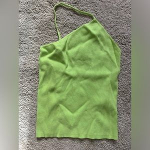 Zara green top